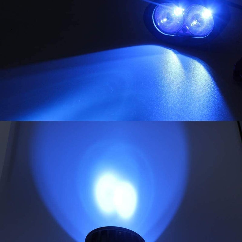 Ourbest Forklift Blue Light, Led Warning Safety Light,12V-80V 20W Tractor Work Lights ATV Spotlight Fork Truck Warehouse Fog Lights 4Pcs - Image 3